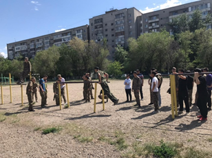 Работа клуба "Жас бүркіт"